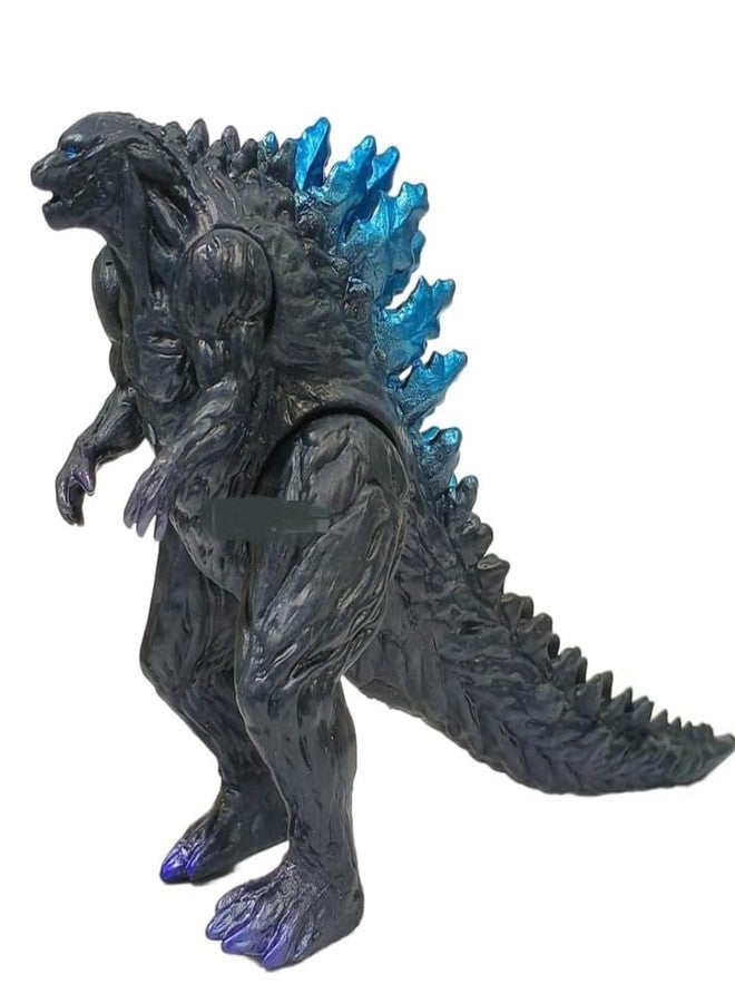 FUNFOB Dinosaur Toys for Kids (Size -15CM x32CM) PVC Dinosaur Action Figures Material PVC Dinosaur Model Toy Gifts for Kids (Blue Medium) - Image 1
